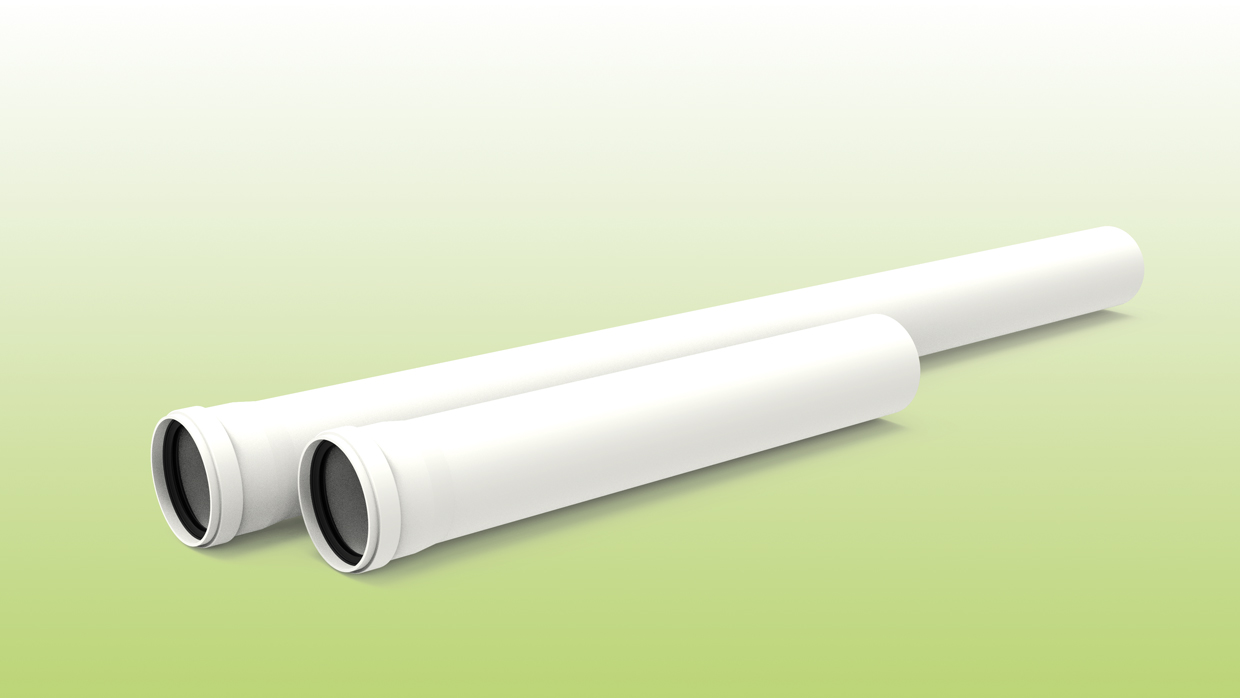 Medición de tubos (tuberías/conductos) de plástico industriales